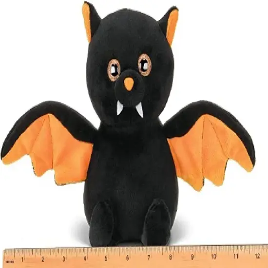 Bearington Echo Plush Stuffed Animal Halloween Black Bat, 7.5 inches image {4}