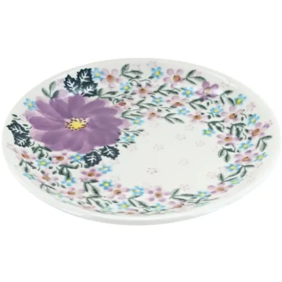 Blue Rose Polish Pottery 195 Vena Small Dessert Plate image {4}
