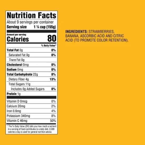 Strawberry Banana Frozen Fruit Blend - 48oz - Good & Gather&trade; image {3}