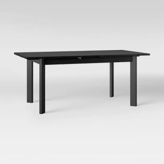 Bombelli Modern Extendable Dining Table Black - Threshold&trade; image {2}