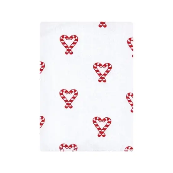 Hudson Baby Infant Girl Cotton Flannel Burp Cloths Bundle, Hot Cocoa, One Size image {4}