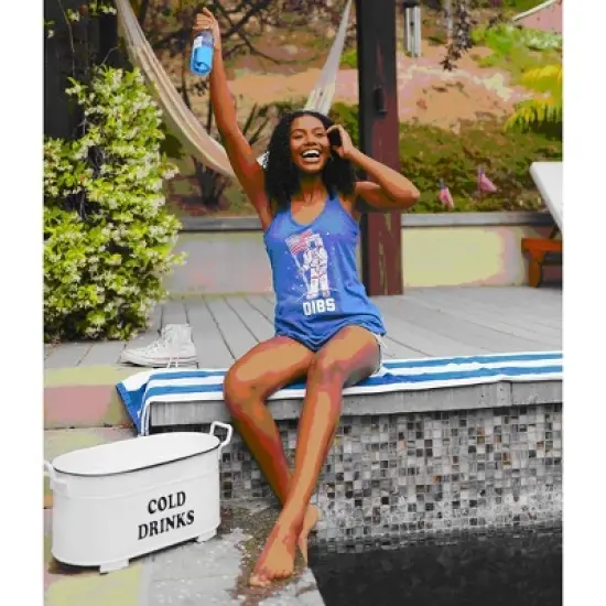 Tipsy Elves 4th of July Tank Tops - Mens USA Sleeveless Shirt - Retro Patriotic American Flag Tanks for Men image {3}