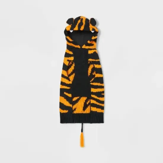 Tiger Halloween Cat and Dog Hoodie - Hyde & EEK! Boutique&trade; image {2}
