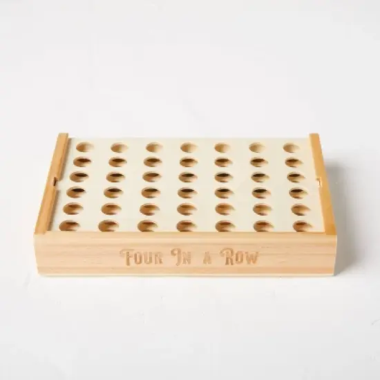 Miniature Four in a Row Game 44pc - Hearth & Hand&trade; with Magnolia image {2}