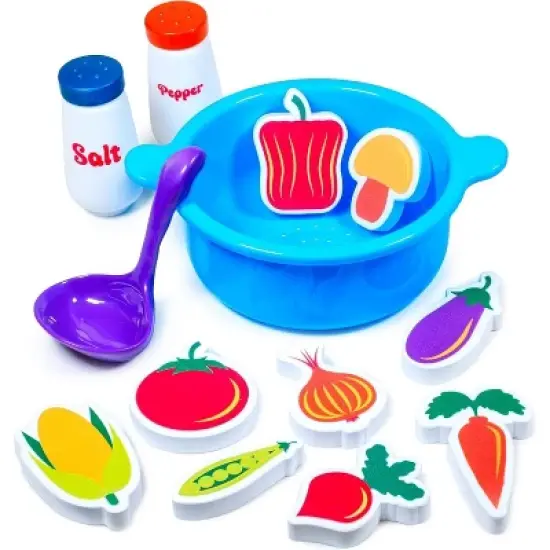 Tub Works Tub Soup Scoop, Strain & Play Toddler Bath Toy image {8}