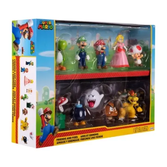 Nintendo Super Mario Friends & Foes 2.5" Mini Figures 10pk image {7}