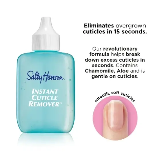 Sally Hansen Nail Treatment  45129 Instant Cuticle Remover 1 fl oz image {2}