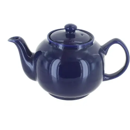 Blue Rose Polish Pottery 596 Zaklady Medium Teapot image {4}