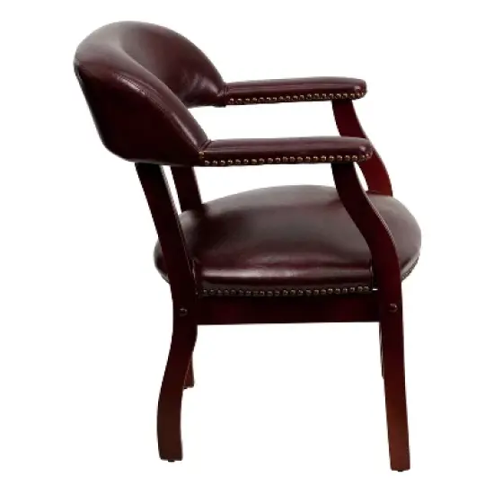 Emma and Oliver Conference Chair with Accent Nail Trim image {7}
