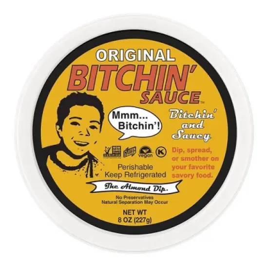 Bitchin' Sauce Original Almond Dip - 8oz image {4}