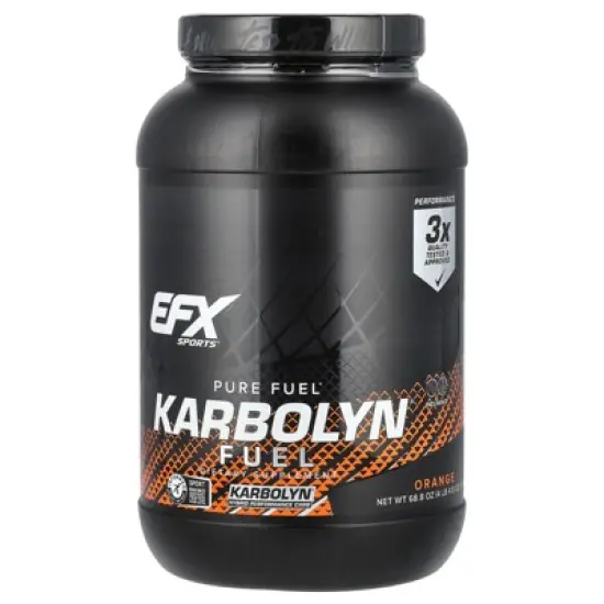 EFX Sports Karbolyn&reg; Fuel, Orange, 4 lb 4.8 oz (1,950 g) image {4}