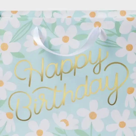 Happy Birthday Vogue Daisy Gift Bag - Spritz&trade; image {1}