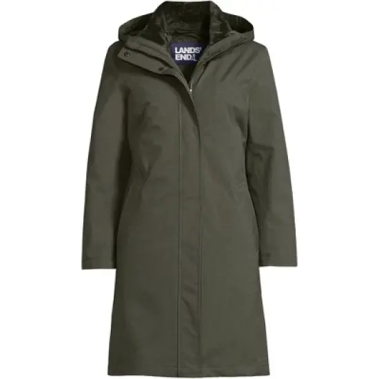 Lands' End Women's Insulated 3 in 1 Primaloft Parka image {5}