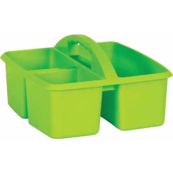 Teacher Created Resources&reg; Lime Plastic Storage Caddy, Pack of 6 image {1}