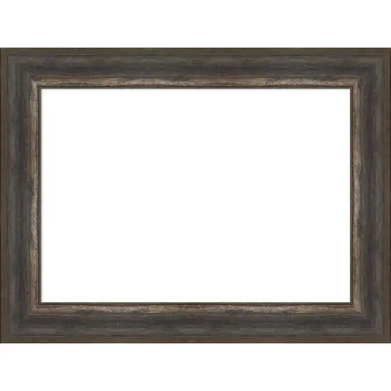 Amanti Art Alta Brown Grey Framed Dry Erase Magnetic Board image {9}