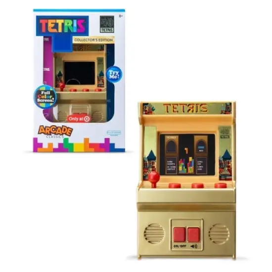 Tetris Arcade Classic Handheld Game: Electronic Puzzle, Single Player, Sound Effects, Creative Thinking image {5}