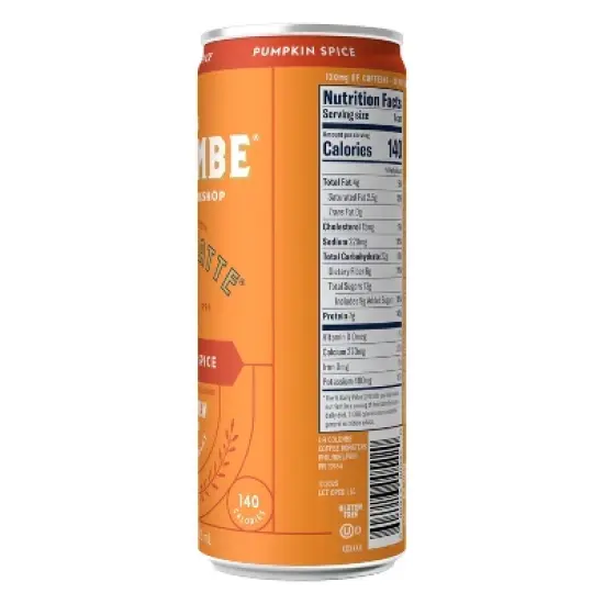 La Colombe Pumpkin Draft Latte - 11 fl oz Can image {5}