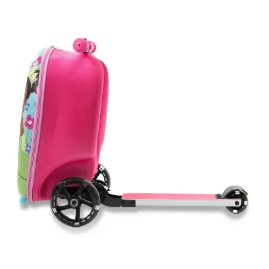 Disney Princess Scooter Carry-On Suitcase - Pink image {1}