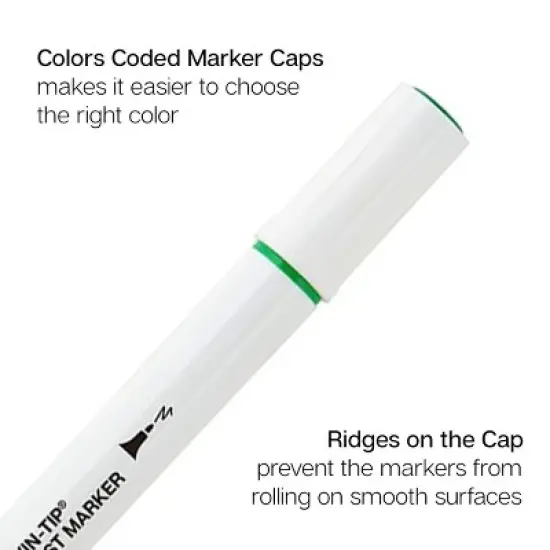 KINGART Twin-Tip Sketch Markers 36 Colors image {6}