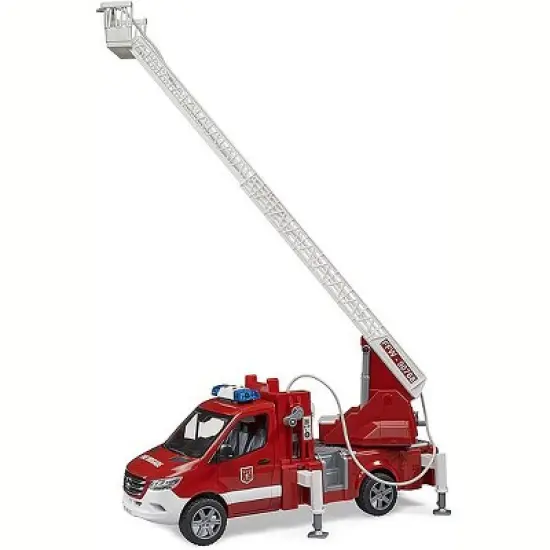 Bruder MB Sprinter Fire Engine w Ladder Water Pump & L/Smodule image {4}
