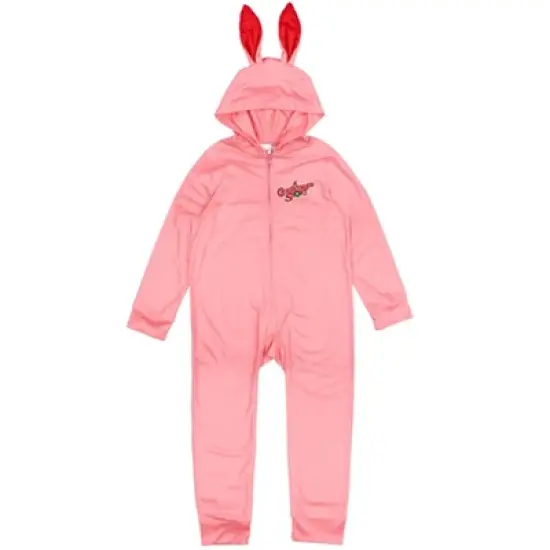 A CHRISTMAS STORY Fleece Zip Up Cosplay Pajama Coverall Little Kid to Big Kid image {9}