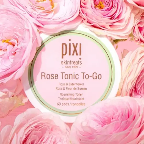 Pixi Rose Tonic To-Go Facial Treatments - 60ct image {4}