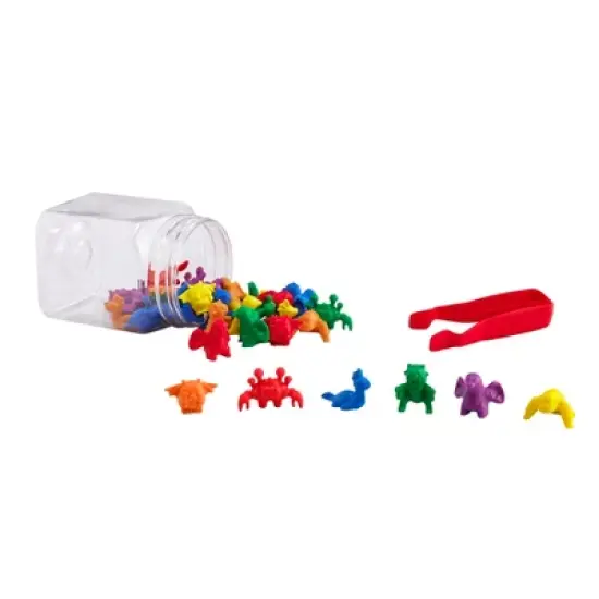 Edx Education Monster Counters, Mini Jar, 36 Pieces image {1}