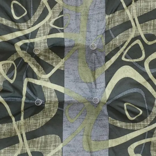 Sunnydaze Indoor/Outdoor Replacement Square Tufted Patio Chair Seat and Back Cushions - 20" - 2pk image {3}