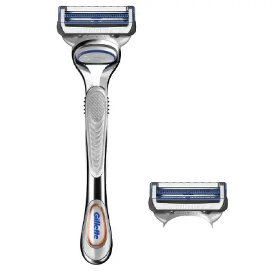 Gillette SkinGuard Men's Razor + 2 Razor Blade Refills image {1}