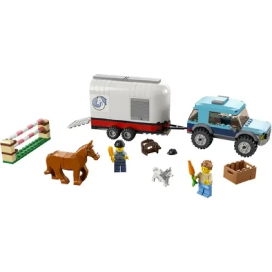 LEGO City Great Vehicles Horse Transporter Toy SUV Car 60327 image {1}