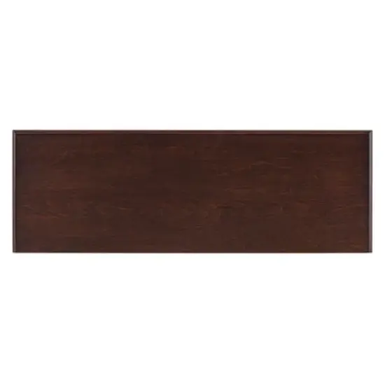 38"W Console Table Entry Table Entryway Table Hallway Table Accent Table Side Table with 2 Drawers, Open Shelf and Rubber Wood Legs-ModernLuxe image {12}