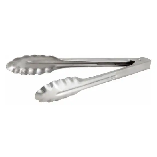 Winco Utility Tongs, Stainless Steel, Extra Heavyweight image {4}