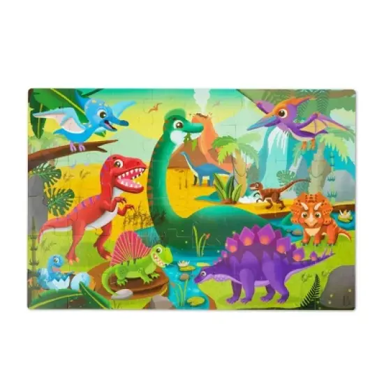 B. toys - Floor Puzzles Gigantic Jigsaw - Solar System, Ocean, Dinosaur - 3pk - 144pc image {6}