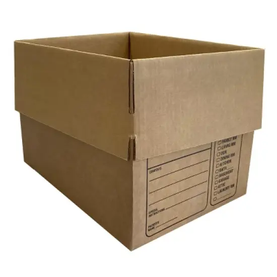 UBMOVE Moving Boxes with Handles, 15 Premium Small, 16 3/8" x 12 5/8" x 12 5/8" image {7}