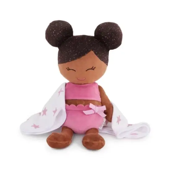 LullaBaby Bath Plush Doll for Real Water Play - Dark-Brown Hair image {3}