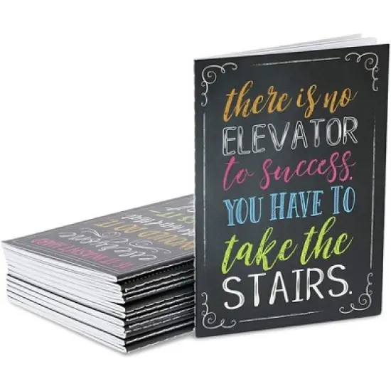 Paper Junkie 12 Pack Small Inspirational Journals for Kids with Motivational Sayings, School Supplies, 3.5 x 5 In image {6}