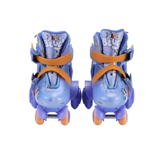 Bluey Kids Trainer Skates - Light Up Wheels, ABEC 5 Bearings, Durable PVC Material image {1}