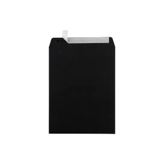 JAM Paper 10 x 13 Open End Catalog Envelopes Black 100/Pack (87733) image {2}