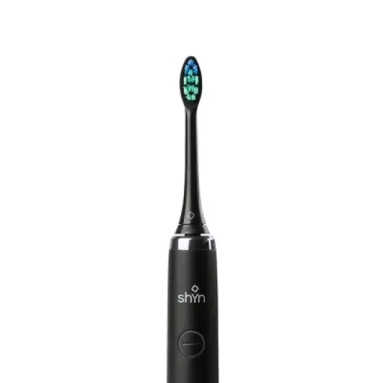 Shyn Anti Plaque Brush Head - Midnight Black image {3}