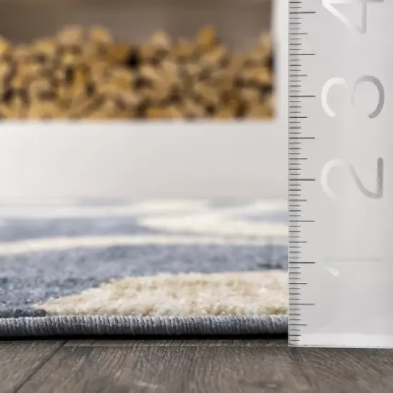 Izzy Retro Swirls Kids Area Rug image {2}