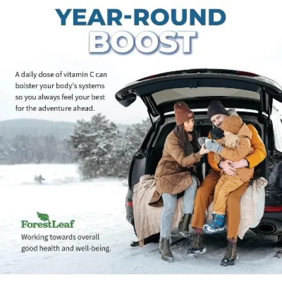 Forest Leaf Liposomal C 1000mg Capsules, Immune Booster with MCT Oil & Sunflower Lecithin, Superior Absorption - 120 Caps image {3}