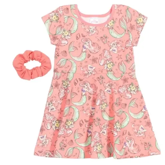 Disney Princess Ariel Girls Dress Toddler image {7}