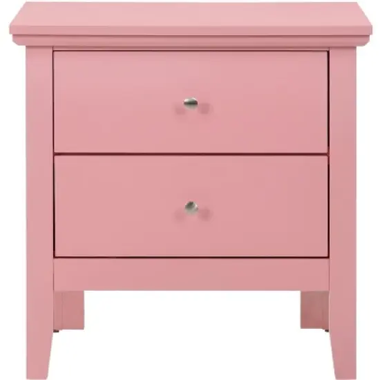 Passion Furniture Primo 2-Drawer Nightstand (24 in. H x 15.5 in. W x 19 in. D) image {10}