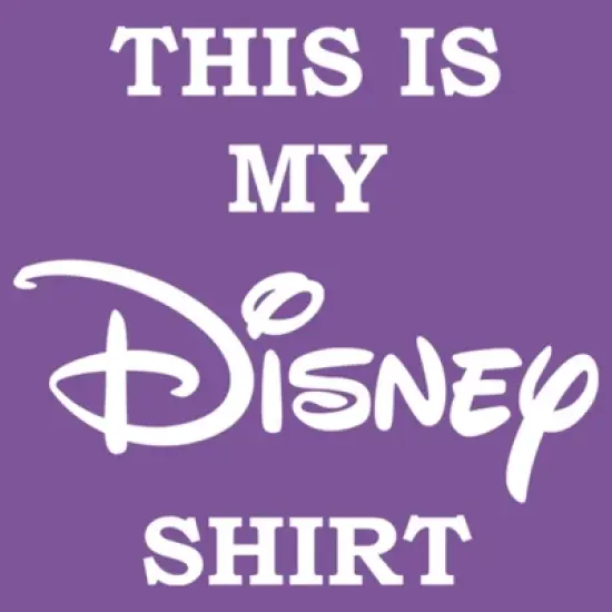Girl's Disney This is my Disney Shirt T-Shirt image {1}