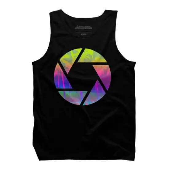 Men's Design By Humans Capture the Summer By clingcling Tank Top image {4}