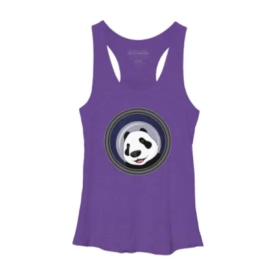 Women's Design By Humans Cosmopanda By Alpri Racerback Tank Top image {7}