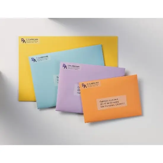 Avery Clear Easy Peel Return Address Labels Inkjet 1/2 x 1 3/4 2000/Pack 8667 image {5}