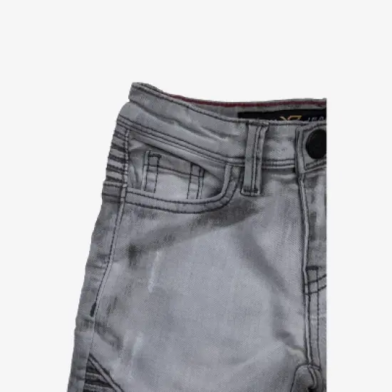 X RAY Little Boy's Moto Jeans image {3}