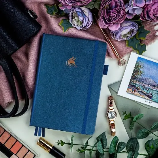 Undated Planner Premium Weekly 6.5"x9.625" Mystic Blue - Clever Fox image {3}