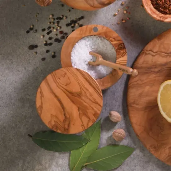 Berard France Olive Wood Salt Keeper image {6}